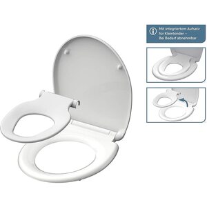 Wc ülőke Duroplast Gyerek betéttel gyorszáras lecsapodásgátl